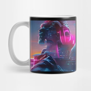 Multidimension and Ai Robot Mug